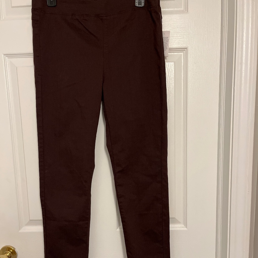 Ladies Burgundy Jegging Jeans by Buffalo Size L